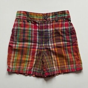 Polo by Ralph Lauren Baby Boys Colorful Plaid Shorts - Size 12M